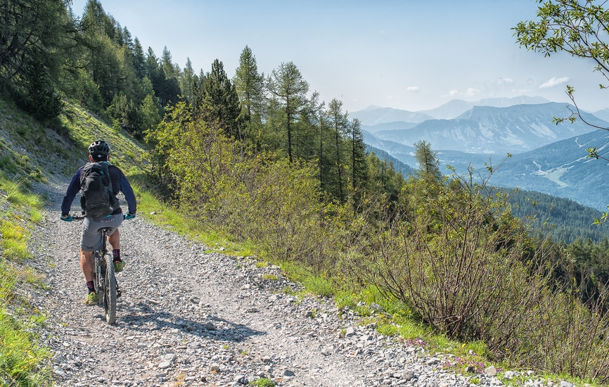 Bois Noir Parcours VTT N3 Rando Alpes De Haute Provence