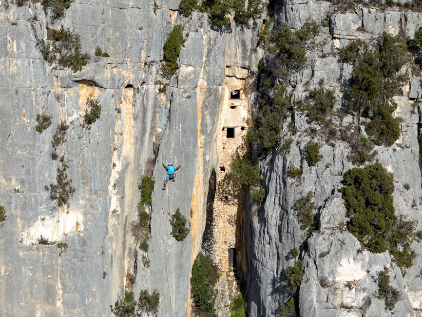 Escalade à l'Aspre