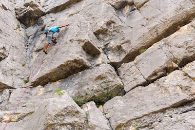 Escalade au col d'Ayen