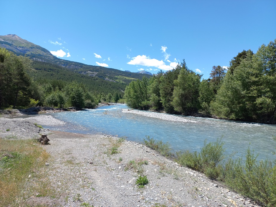 Rampe d'accès à l'aire de débarquement du Pont de Barnuquel