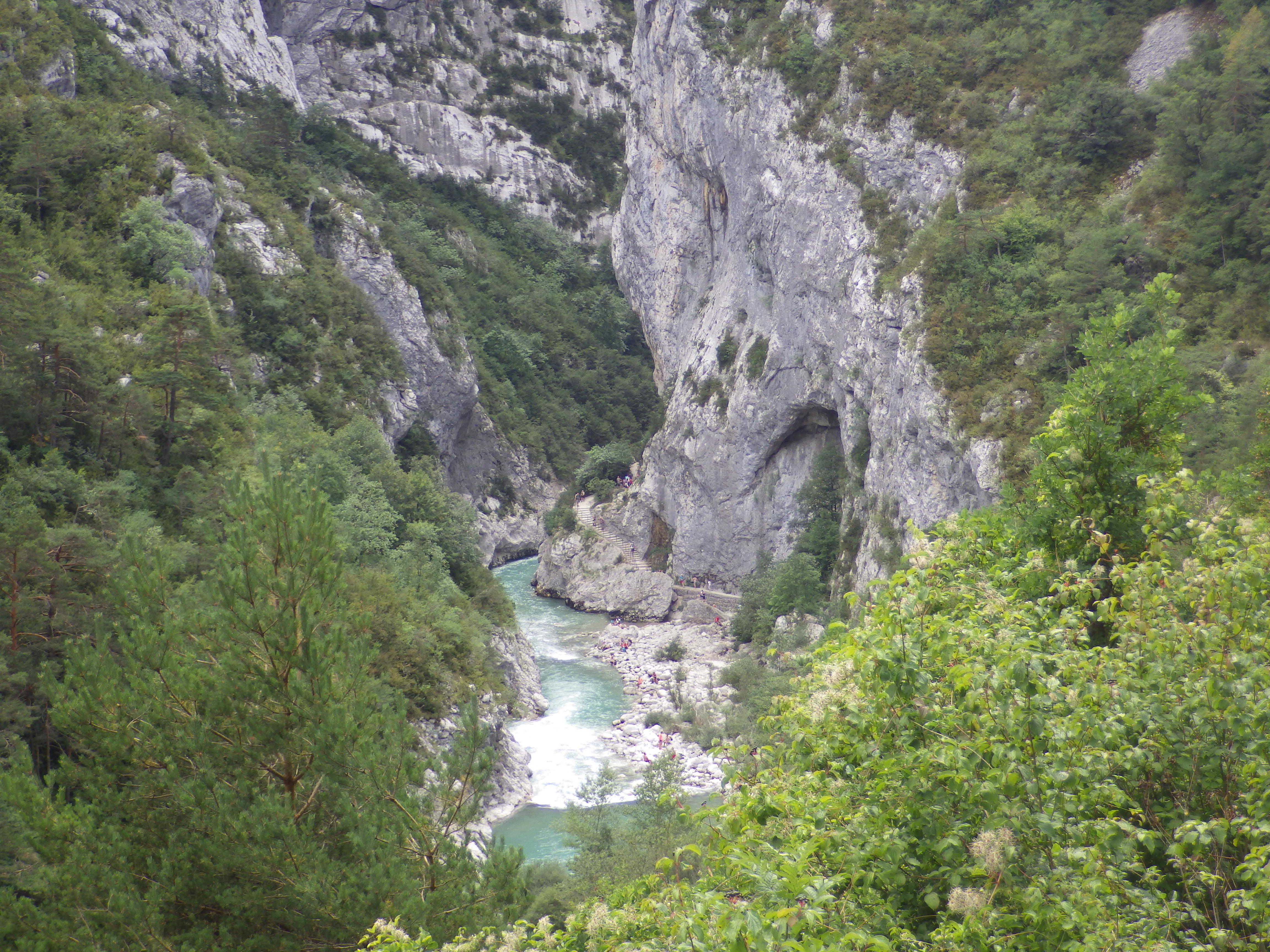 Entrée du Grand Canyon des Gorges du Verdon