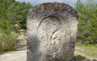 Borne frontière