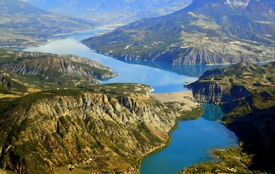 Lac et barrage de Serre-Ponçon