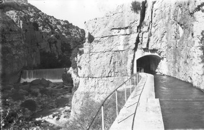 Canal du Verdon en expoitation