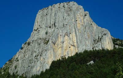 Falaises au dessus de la Chapelle St-Martin