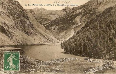 Lac de Parouart en 1908