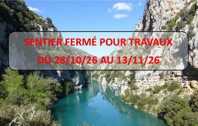 Sentier Basses Gorges Fermé