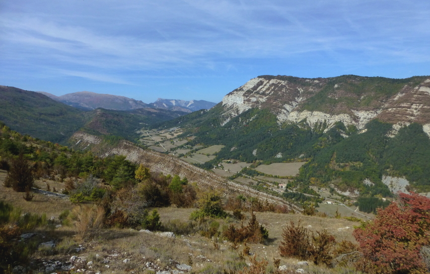 Haute vallée de la Chalvagne