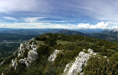 Sommet de la montagne de Beynes