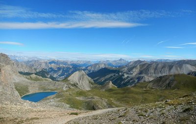 Vue depuis le col de Girardin