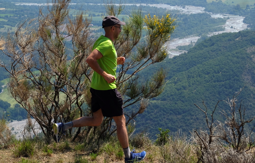 Trail au-dessus de Digne-les-Bains