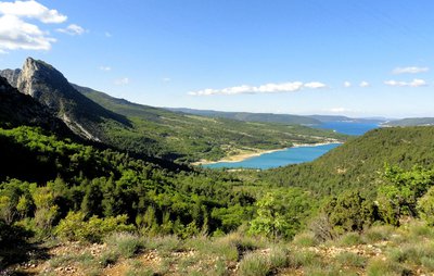 Vue sur le lac