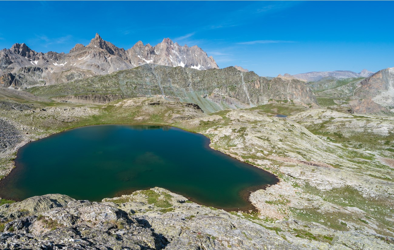 Lac du Roure dans le vallon de Mary