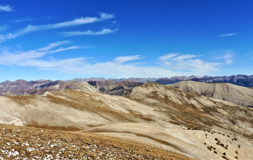 Crête et panorama du Cheval Blanc