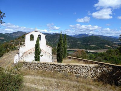 Eglise St Florent, vieux village de Chènerilles, Malijai