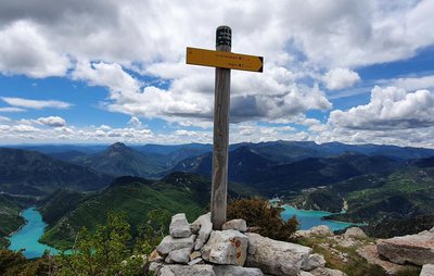 Vue depuis le sommet de Crémon