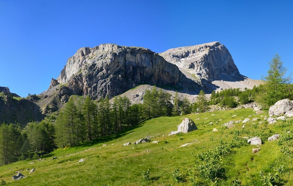 En montant au col des Thuiles