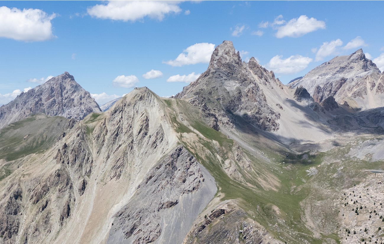 Panorama depuis le sommet de Tête Dure