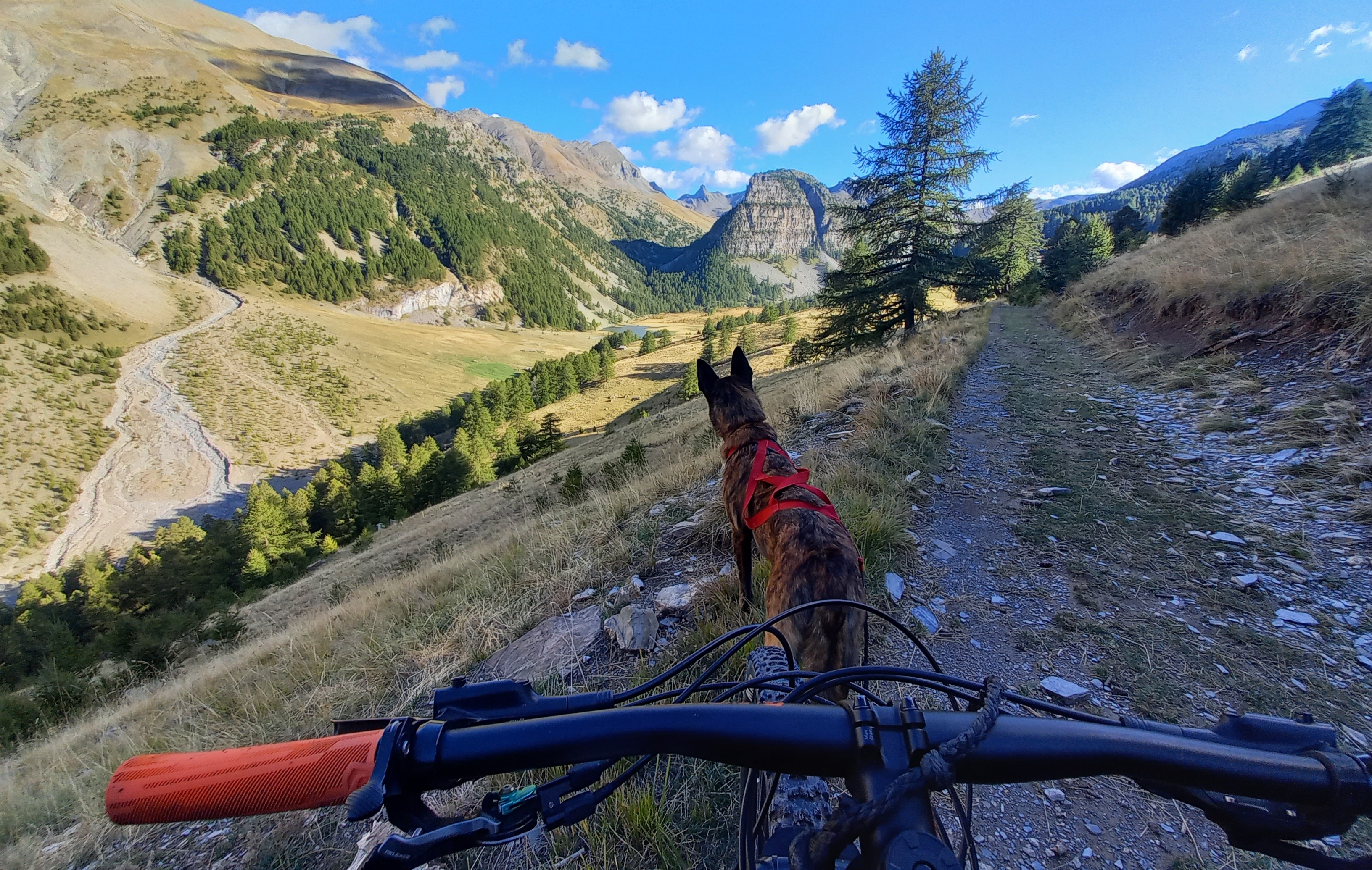 VTT au lac des Sagnes