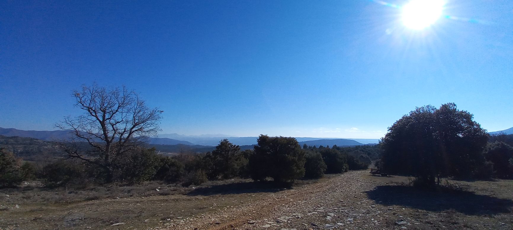 Vue sur le val du Durance