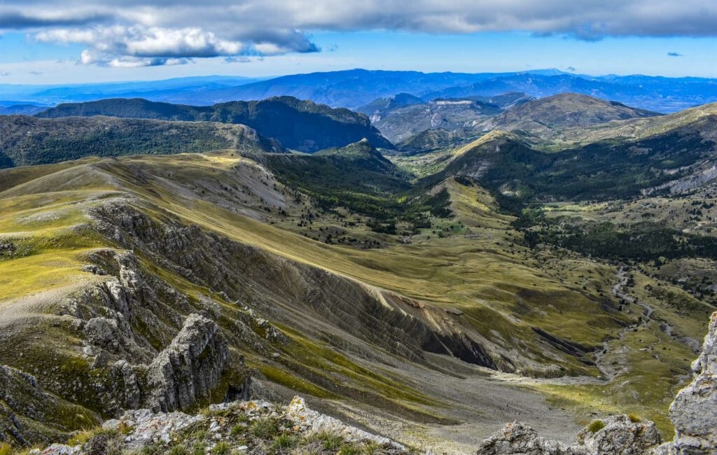 Vue depuis le sommet des Monges