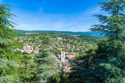Forcalquier vue depuis la citadelle