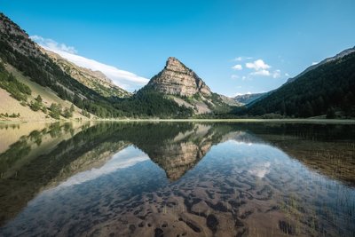 Lac et tour des Sagnes