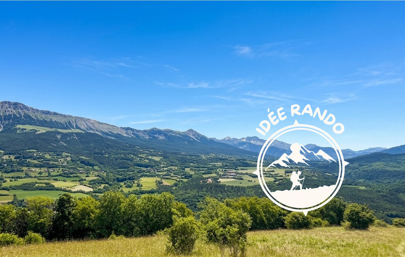 Vue sur la vallée de la Blanche