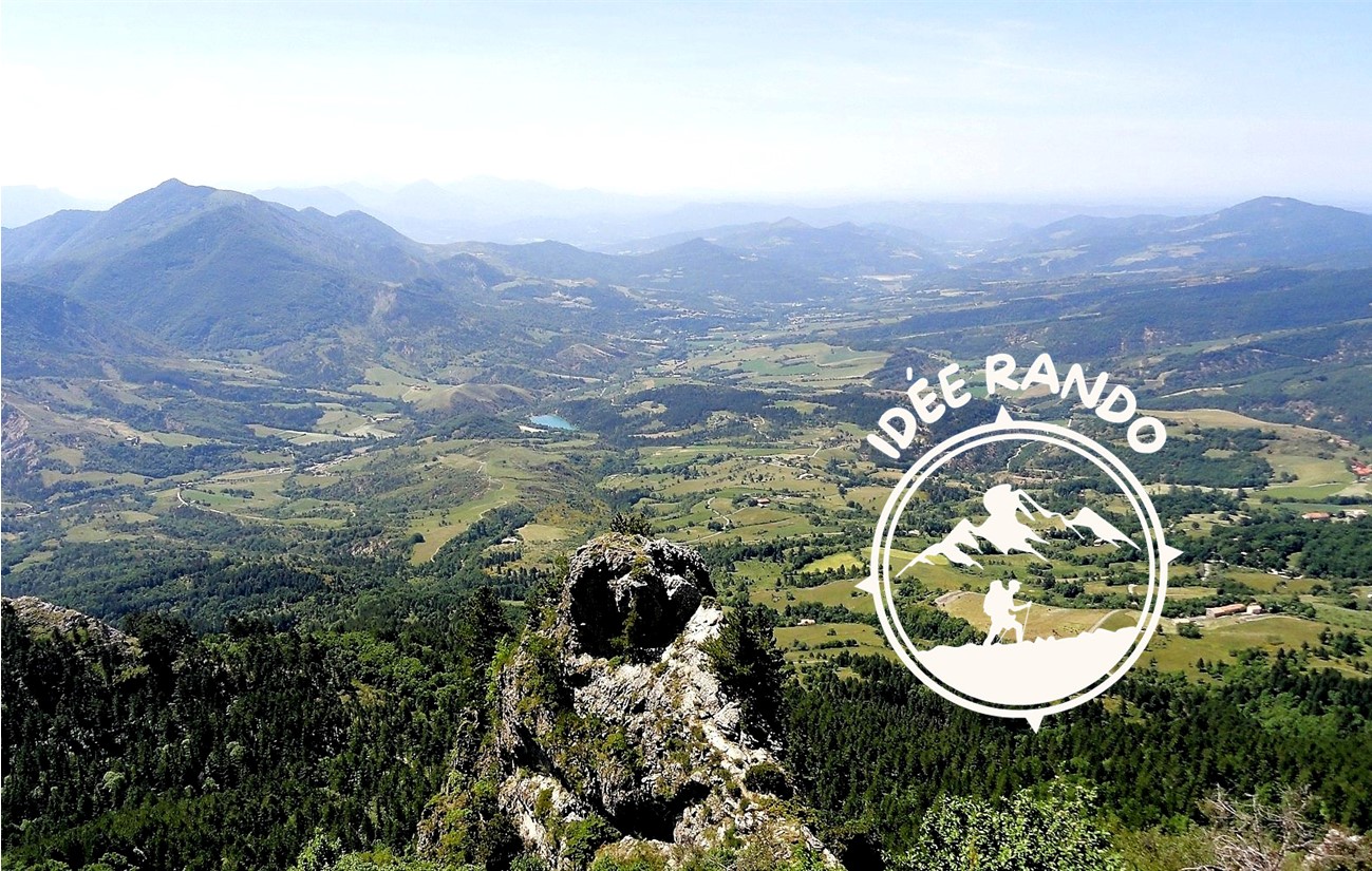 Vue sur la vallée de Thoard