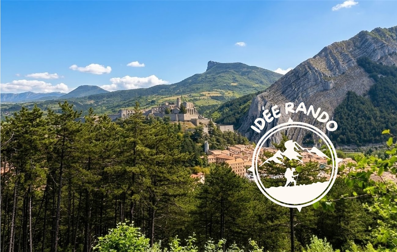 Vue sur Sisteron - Adri 04