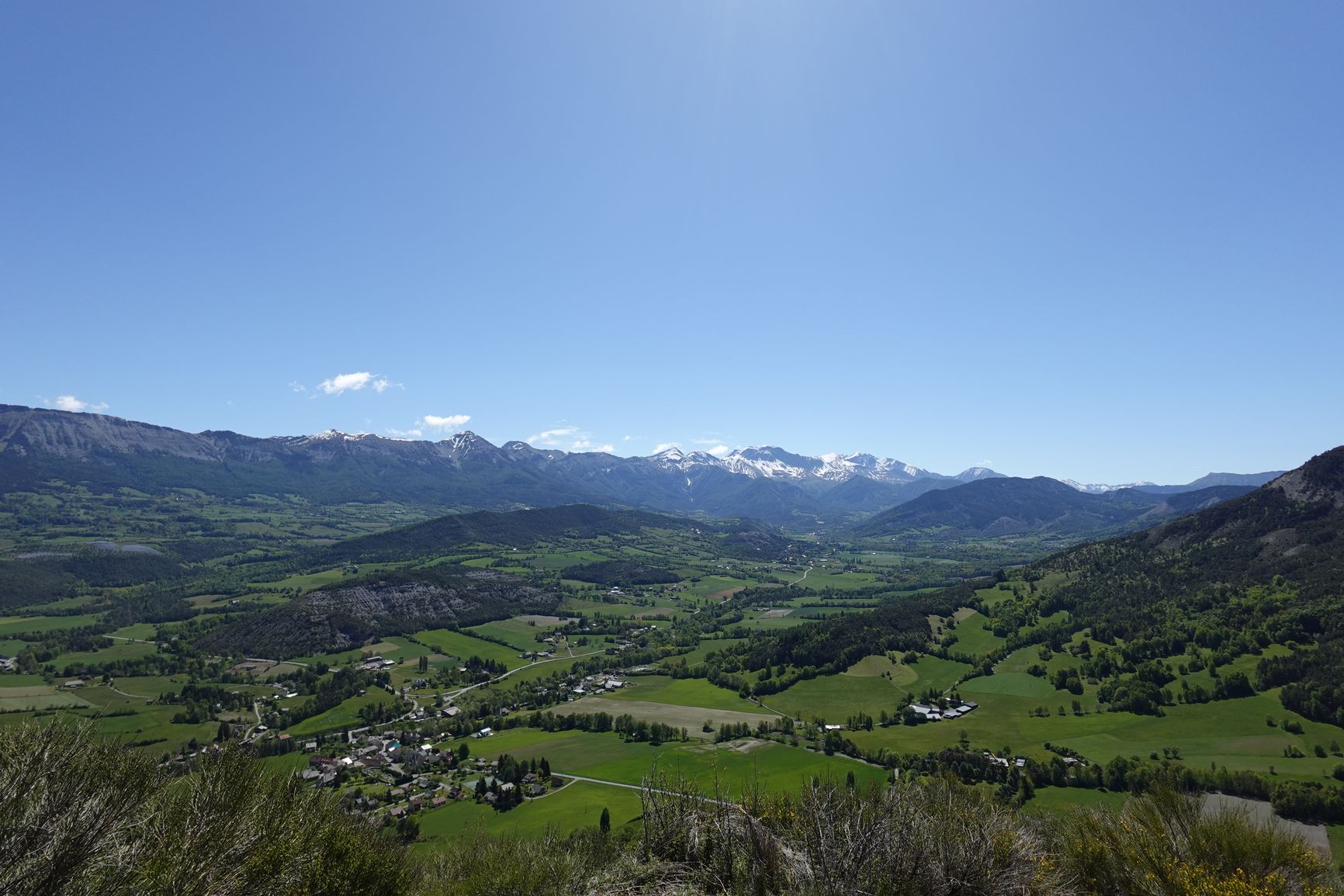 Vue depuis le sommet de Cuguyon